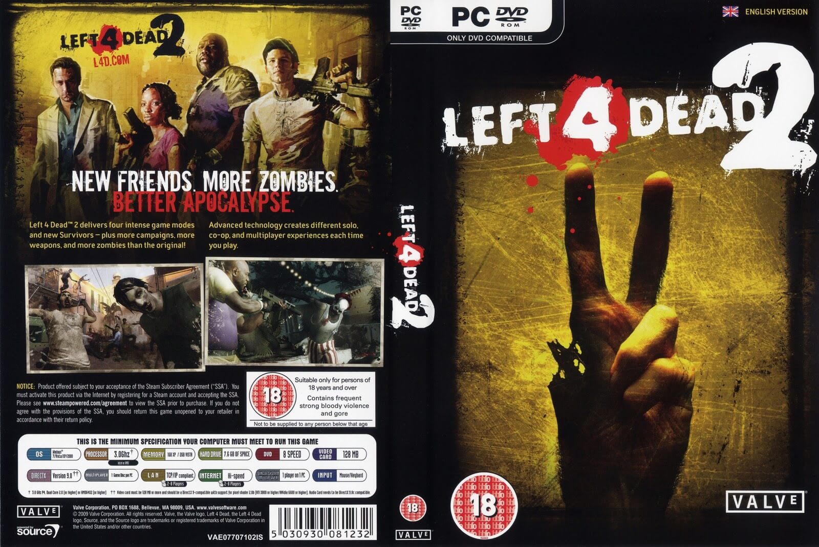 Left 4 Dead 2 Free Download Game Play - eagletank